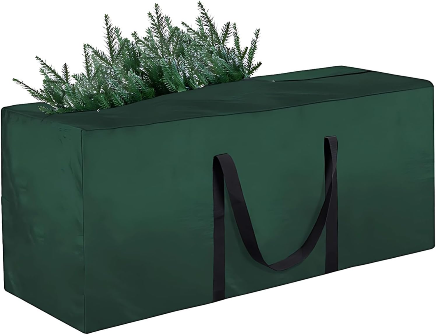 Voluminous Festive Tree Storage Unit, Robust Oxford Compound, Rainproof, Dirtproof Bolster Bag for Patio Cushions, Shifting, and Organization