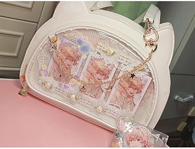 Amazon | [WUBA] 痛バッグ トートバッグ ショルダーバッグ 猫耳 