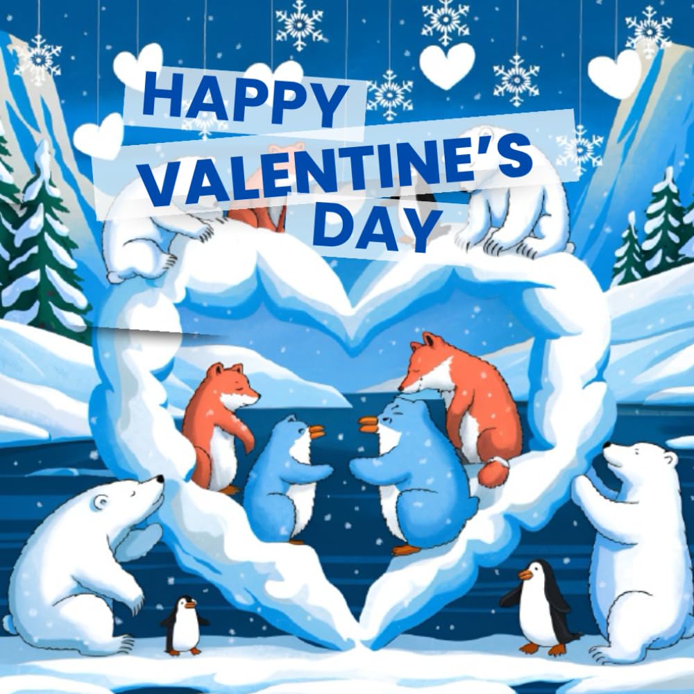 Valentine’s Day Coloring Fun for Kids: Easy and Cute Valentine Coloring Pages with Hearts, Animals, and Friendship Themes for Children