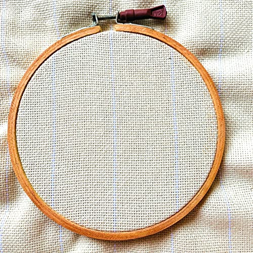 Image of Crochet Now | Monk Cloth | 13X13 Inch Needlework Fabric, Cotton Needlework Fabric Monk Cloth For Punch Needle, Rug Tufting And Cross Stitch With Stitched Ends (1), Solid, Multicolour