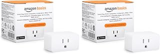 Smart Plug, Matter Compatible, Compatible with Amazon Alexa, Google Home, Apple HomeKit, Matter Hub Required, 2.4 GHz Wi-Fi only, White, X-Pack (Pack of 2)