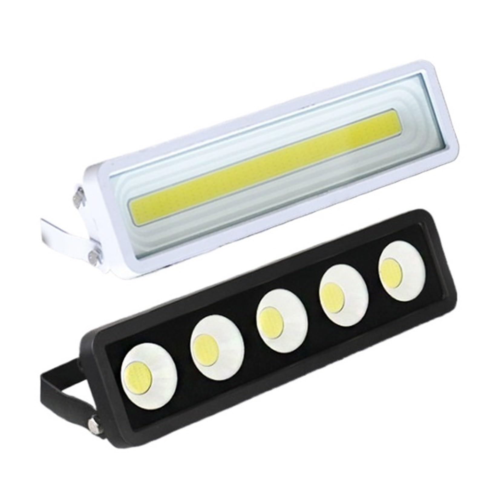 Proiettore per esterni, Proiettore a striscia lunga a LED(200WWhite long core,3000K)