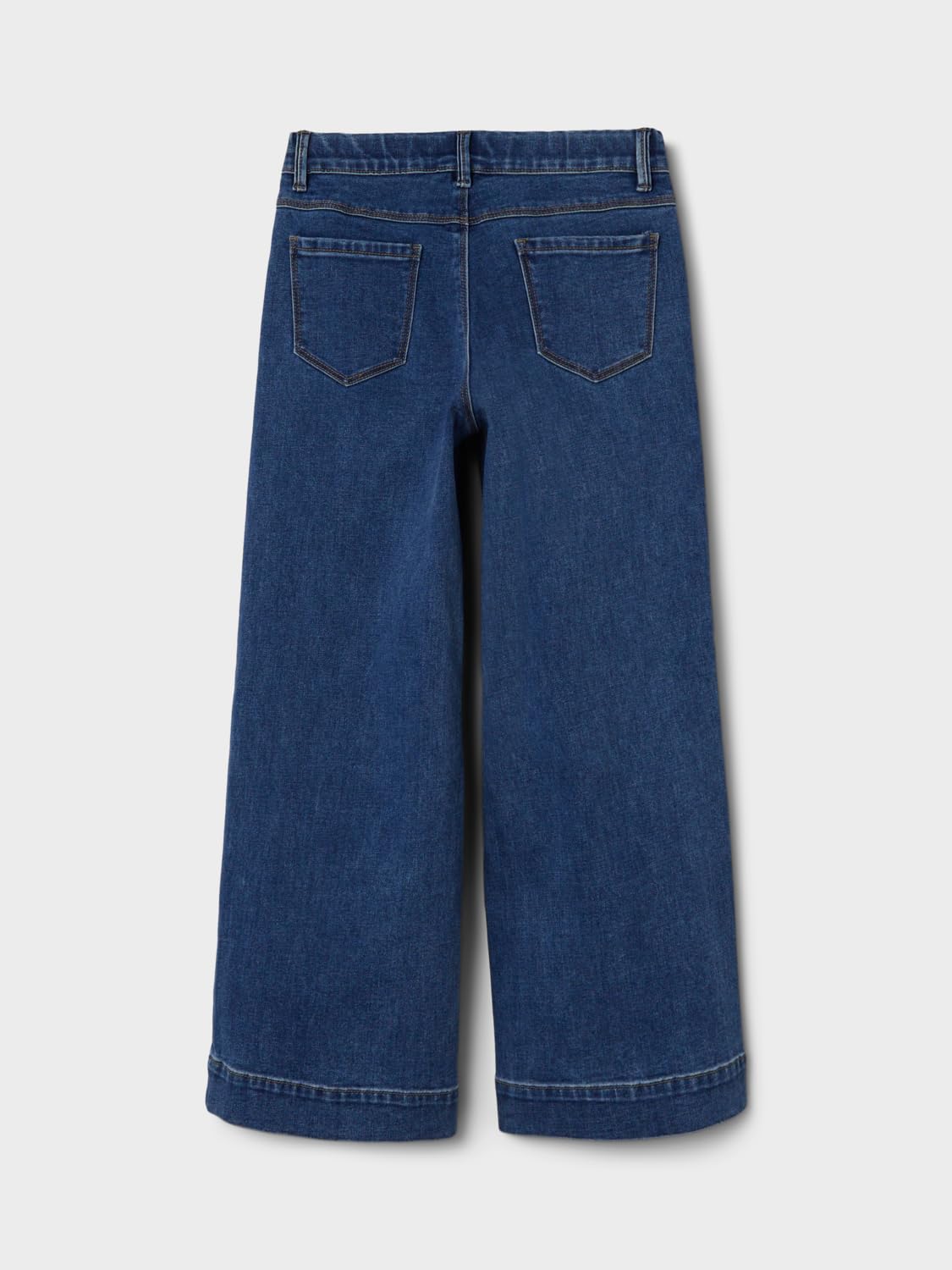 Name IT Nkfrose Hw Wide Jeans 1356-on Noos Fille Pantalon en Jean