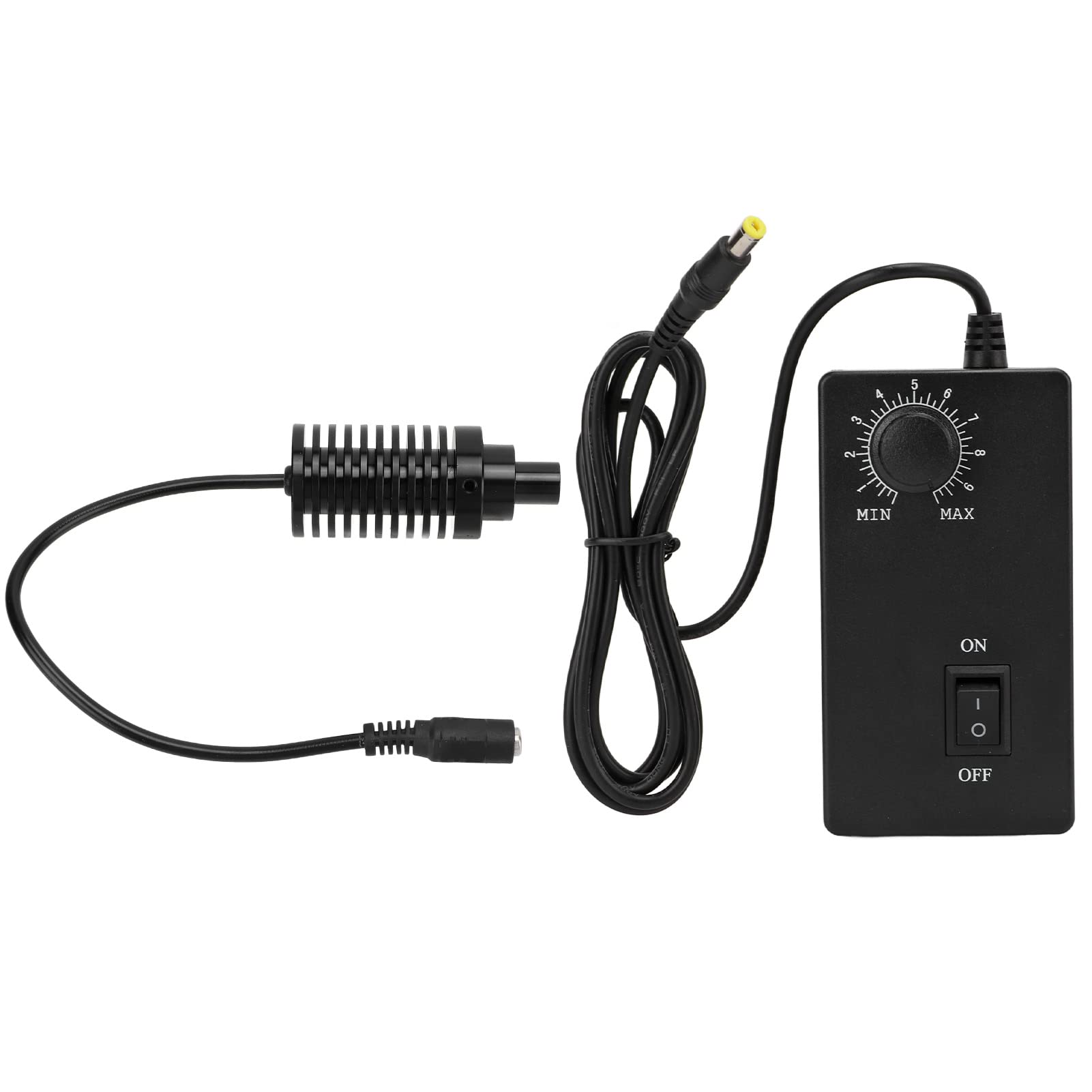 Gonetre Foco LED Coaxial para Microscopio, Brillo Ajustable 0-100% 240LUX (Estándar Europeo Φ11mm)