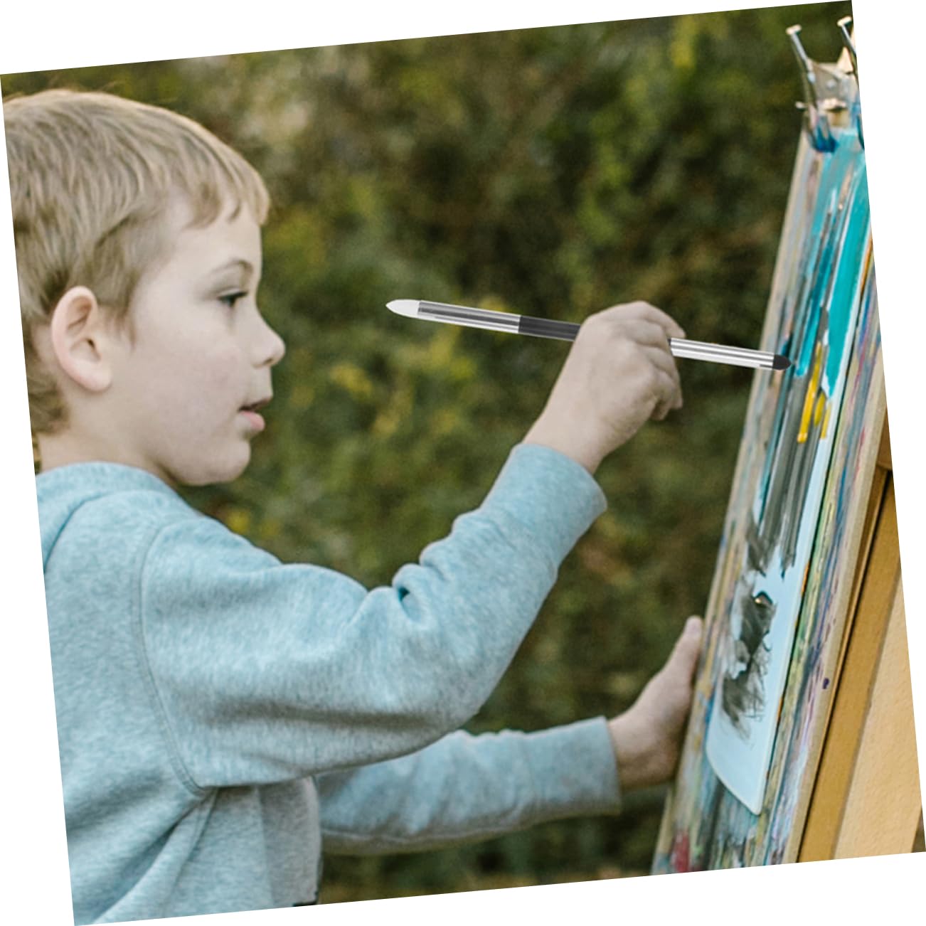 KONTONTY Compact Art Sketch Eraser Pen Set 2pcs Blending Tools Erasers for Sketching Essential for