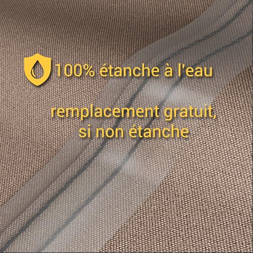 Housse sur mesure rectangulaire et carrée en Oxford 600D imperméable pour table - 6