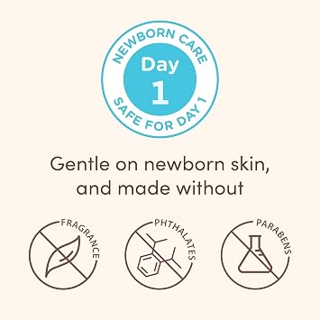 Bundle of Aveeno Baby Healthy Start Newborn Wash, Hypoallergenic Baby Body Wash with Prebiotic Oat, Fragrance-Free, 8 fl. oz + Newborn Balm, Baby Skin Balm with Prebiotic Oat , Fragrance-Free, 5 oz