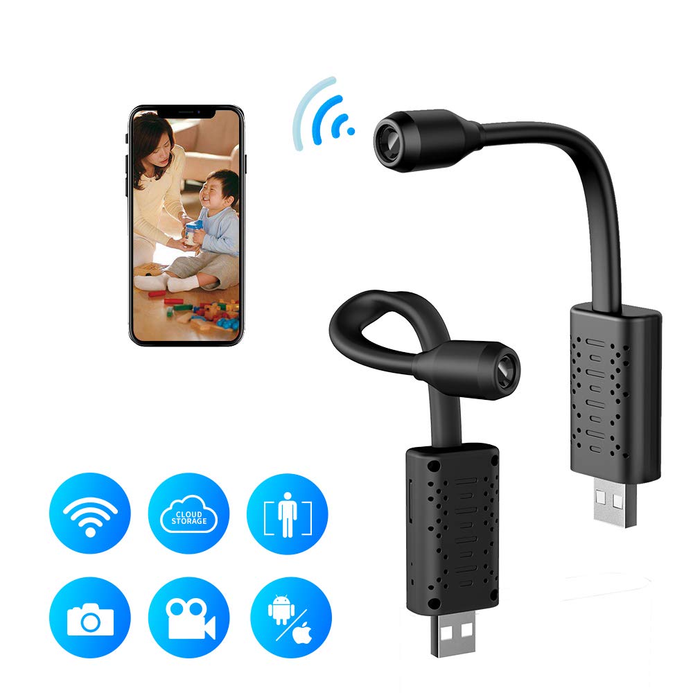 Amazon.co.jp: 小型WiFi隠しカメラ 1080P超 ネットワークミニカメラ