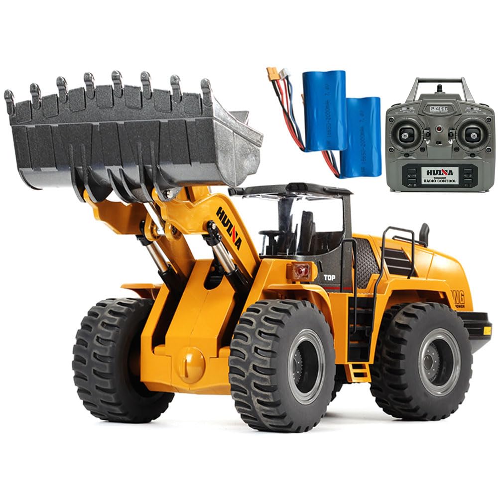 ラジオコントロールホイールローダー 特大92cm ホイールローダーブルドーザー 工事車両】これ買っとけば間違いない！あり得ないほど掘れるホイール