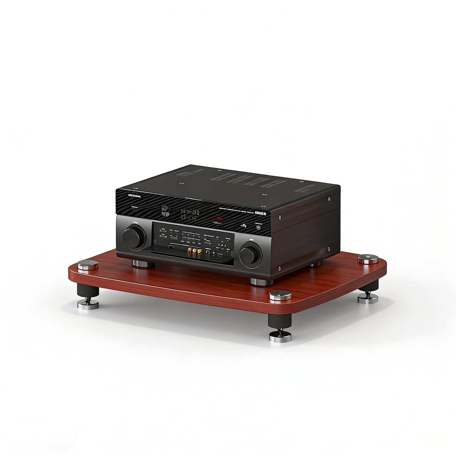 Mueble de almacenamiento premium y torre de rack de audio HiFi para reproductores DVD