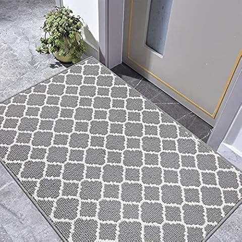 U'Artlines Extra Large Entrance Door Mat 80X120cm Machine Washable Doormats Outdoor Quickly Absorbent Floor Mats Indoor for Entryway Hallway Front Door Cover
