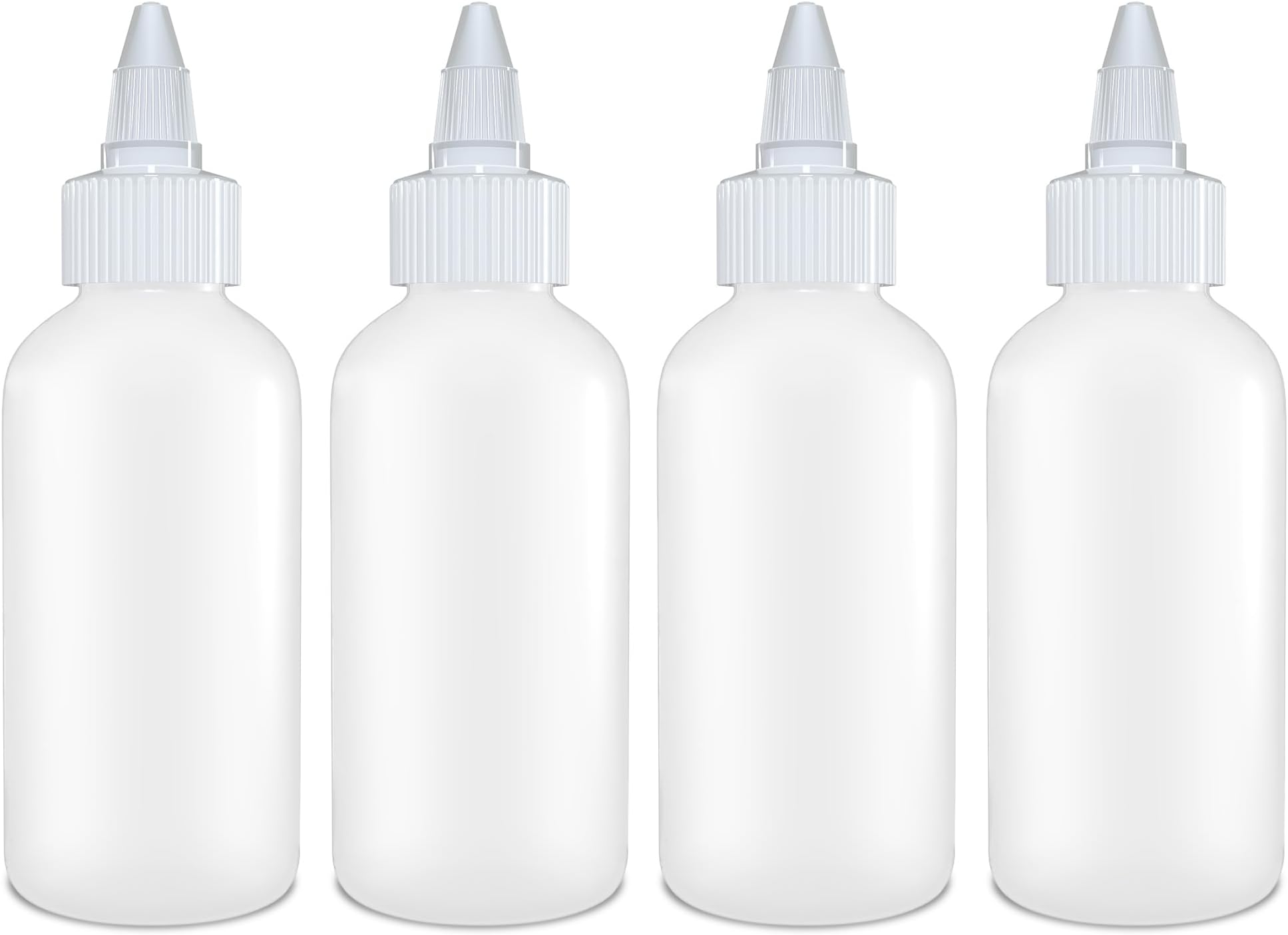 Amazon.com: Sliverdew 4 Pcs Oil Squeeze Bottles 3.4 OZ Empty Bottles ...