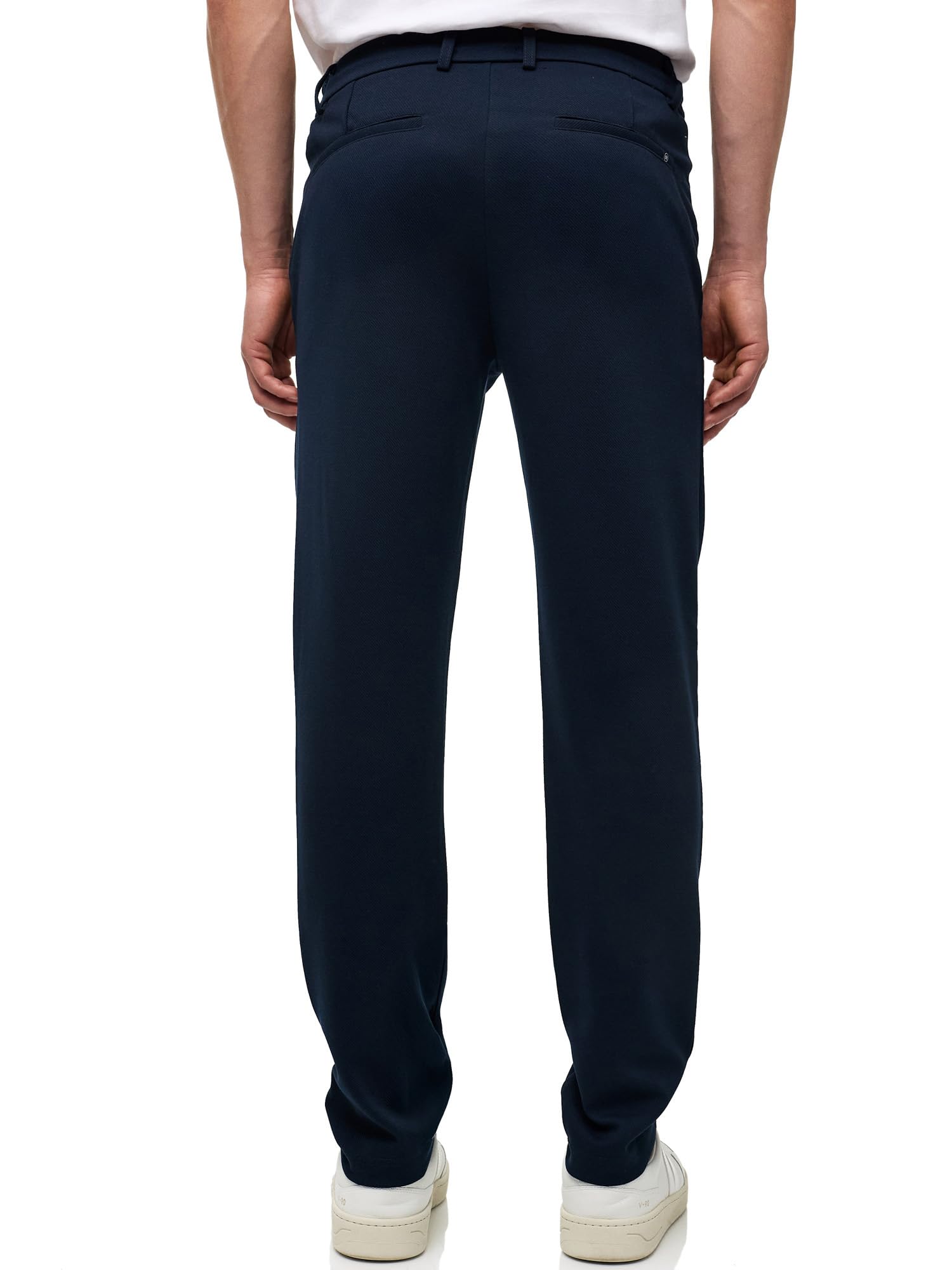 KRONSTADT Herren KSHarngate Chinohose Stoffhose mit Stretch und Kordelzug | Legere Herrenhose für Business und Alltag mit flexiblem Bund, Freizeithose, Stretchhose, Chino Pants, Stoffpants für Männer