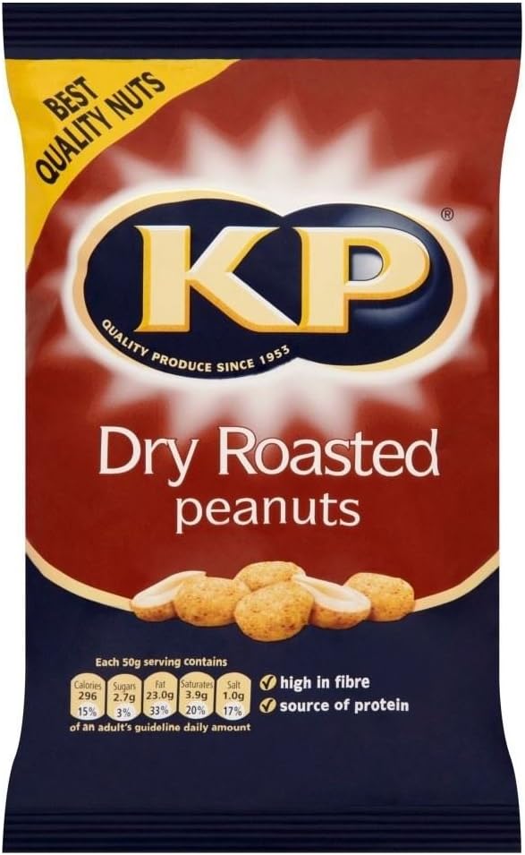 Dry Roasted Peanuts (250g) - Pack of 6