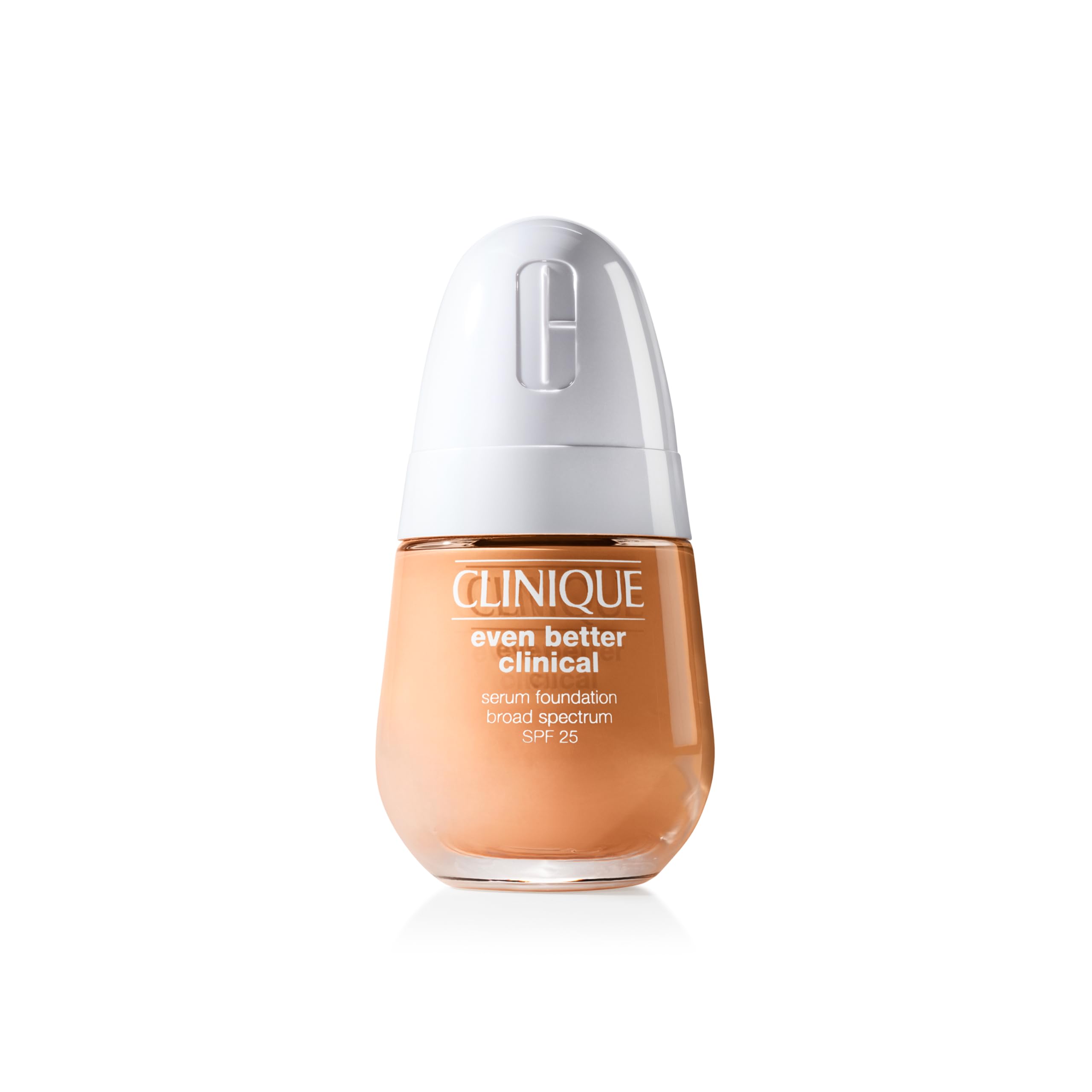 Clinique Even Better Clinical Serum Full Coverage Hydrating Foundation Broad Spectrum SPF 25 With Vitamin C, Salicylic Acid + Hyaluronic Acid For Oily Skin Types