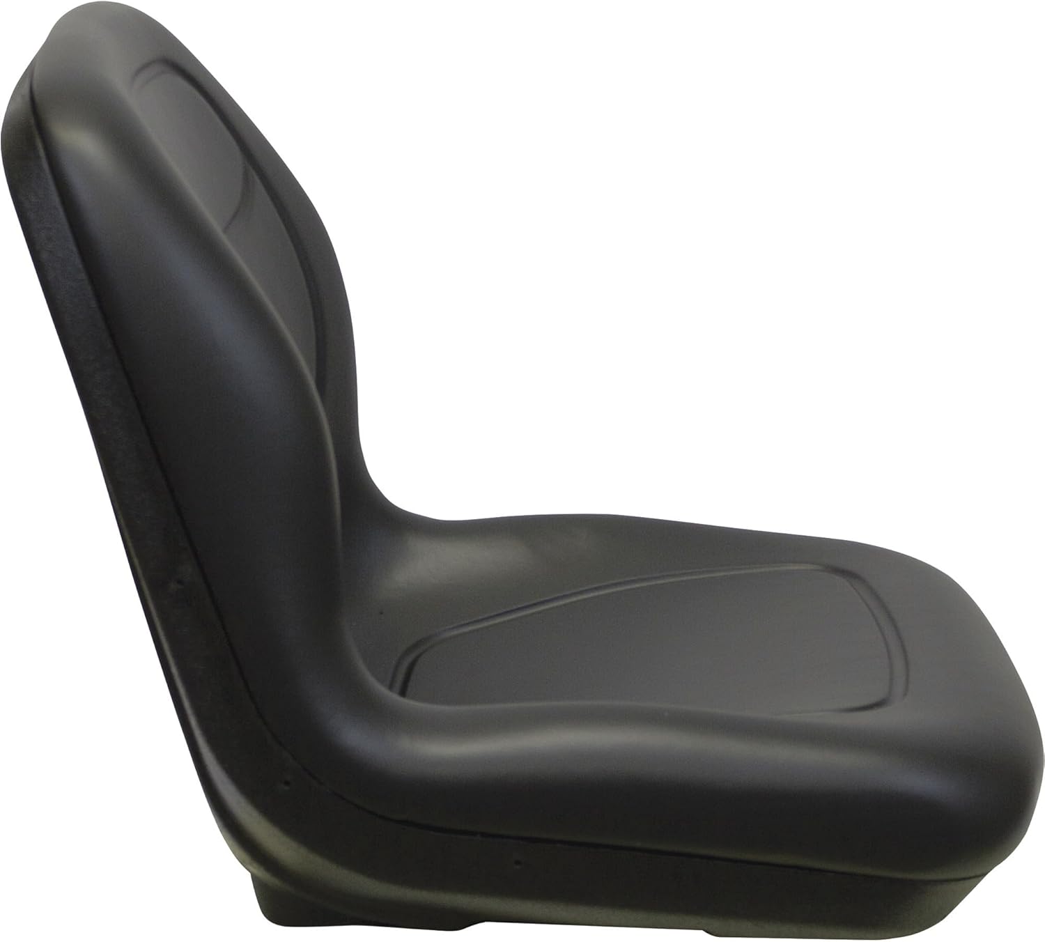 Milsco XB180 Seat with Slide Rails - Black, Model# 6779