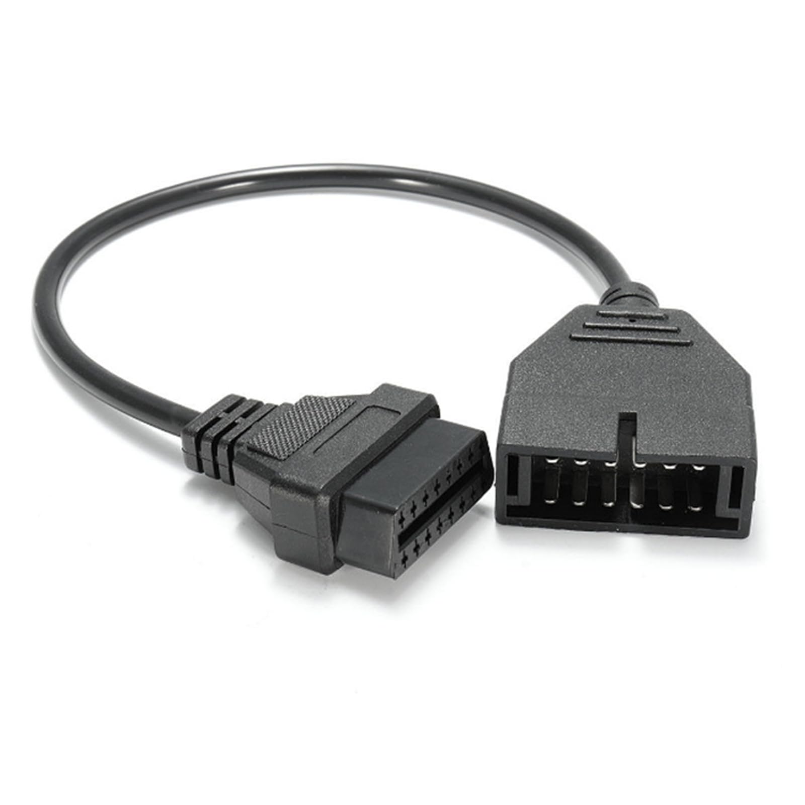 YYTQP OBD1 Scanner Connector, OBD1 to OBD2 Adapter, Scanning Diagnostic Extension Tool Cable Connector, Compatible with 12 Pin Adapter
