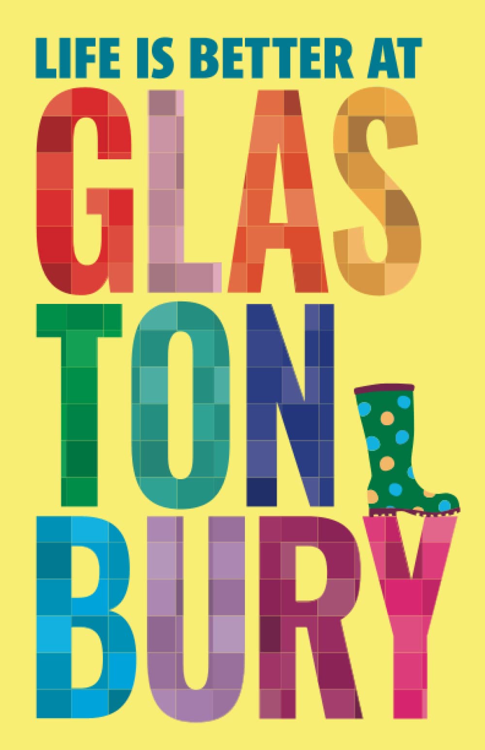 Unofficial Glastonbury A5 Lined Notebook: A5 Paperback Glastonbury Notebook - College Ruled