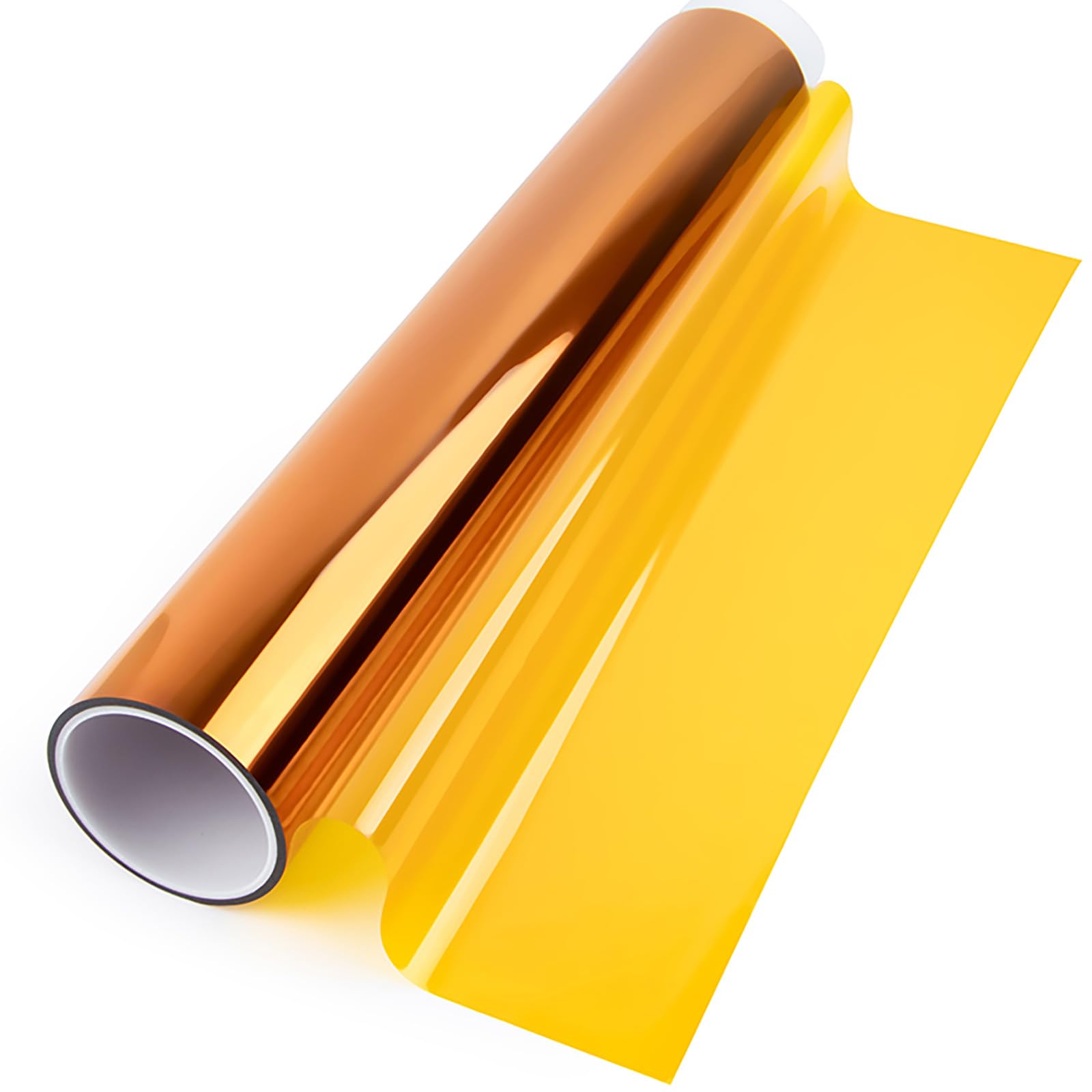 Polyimid PI Film 500-520mm Breite 0.015-0.1mm Dicke Haftfrei Hitzebeständig Isolationsfolie für Labor Elektronik Industrie DIY,0.1x520mm