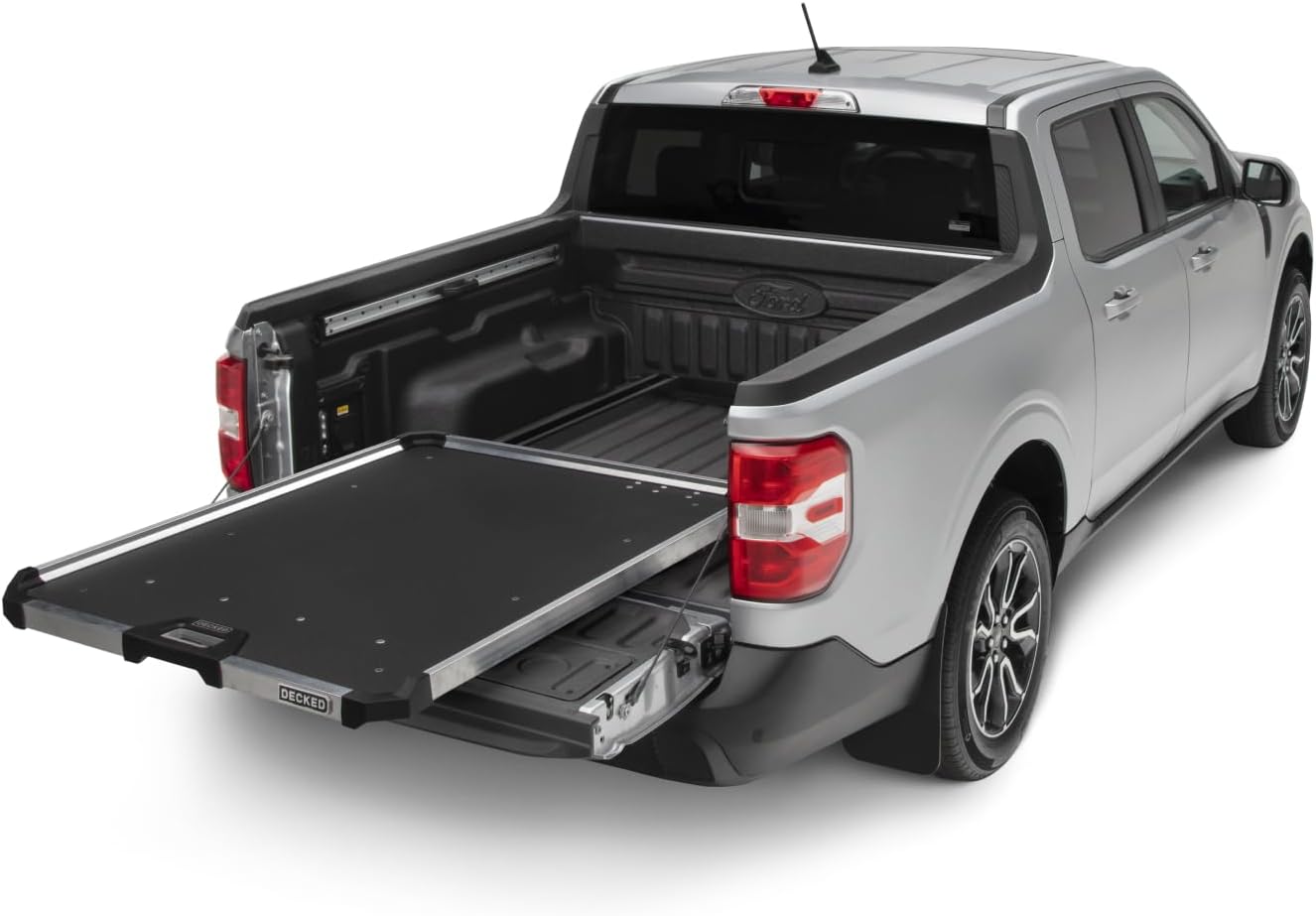 CargoGlide Truck Bed Slide – 1500 lb Capacity, 75% Extension – Heavy-Duty Pickup Cargo Slide for Easy Bed Access – Compatible with CargoGlide 1500/75% / 41" W / 52" L for Maverick