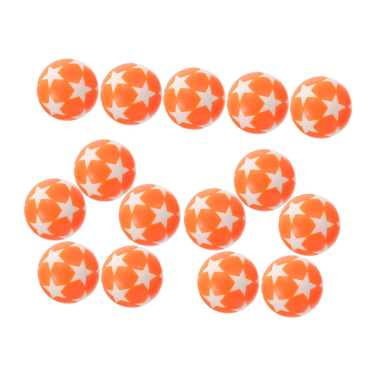 15pezzi Palline Per Calcio Balilla Arancioni E Bianche Sostituzioni Resistente Per Tavolo Da Calcio Accessori Per Giochi Da Tavolo Con Design E Lavorazione Fine