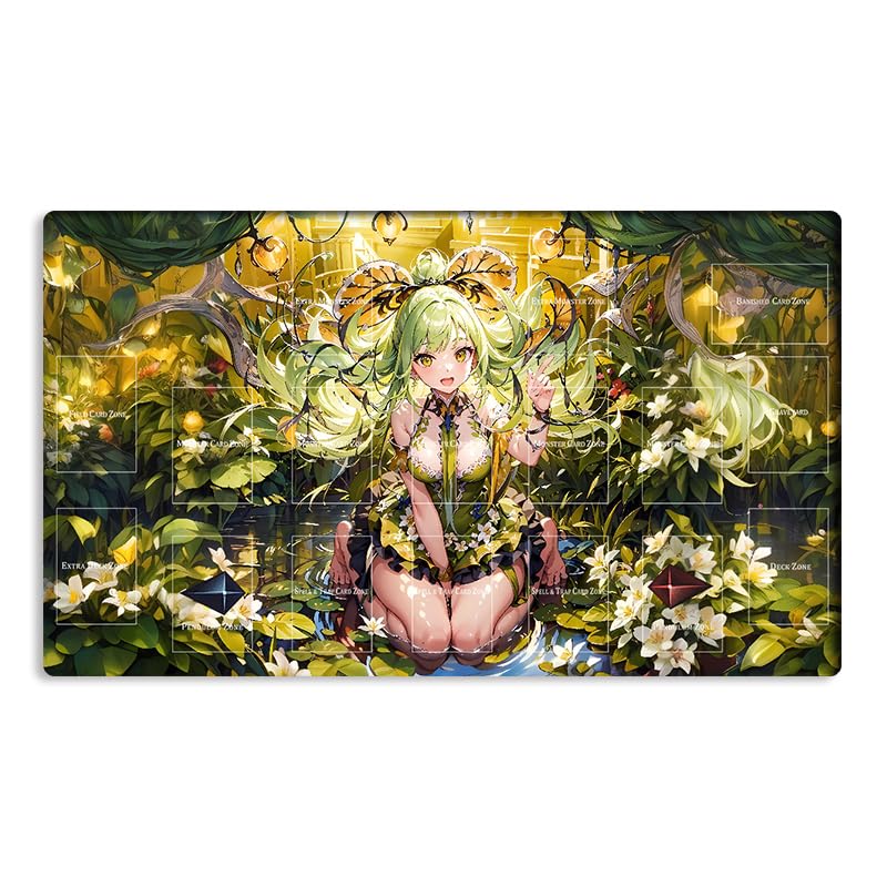 Amazon.com: New Mlikemat Playmat Traptrix Sera TCG CCG OCG Trading