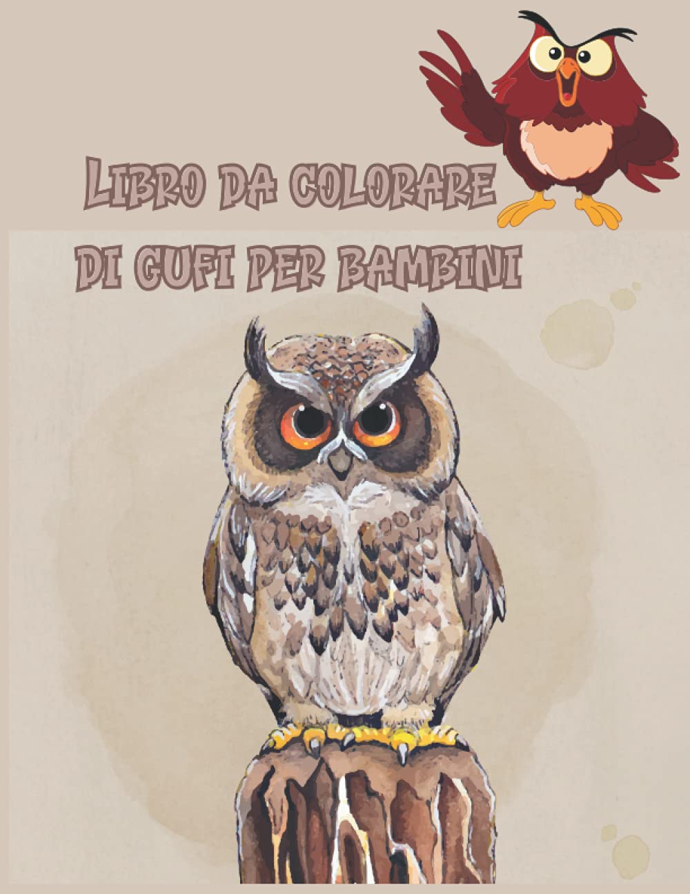 buy-libro-da-colorare-di-gufi-per-bambini-simpatici-disegni-di-gufi-da