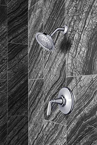 Grifo para bañera y ducha de una sola palanca Pfister Northcott LG89-8MGC, solo terminación, cromo pulido miniatura 5