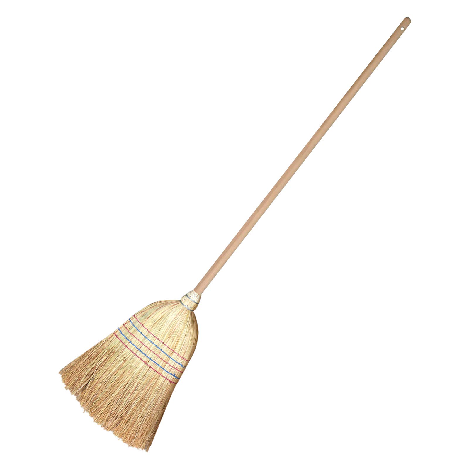 YORK Natural Sorgo Beech Wood Handle Broom Stick for Versatile Cleaning: Ideal for Wet Floors, Gardens, and Outdoor Surfaces - Pack of 1 (B081RDPZR3) Amazon Price History, Amazon Price Tracker