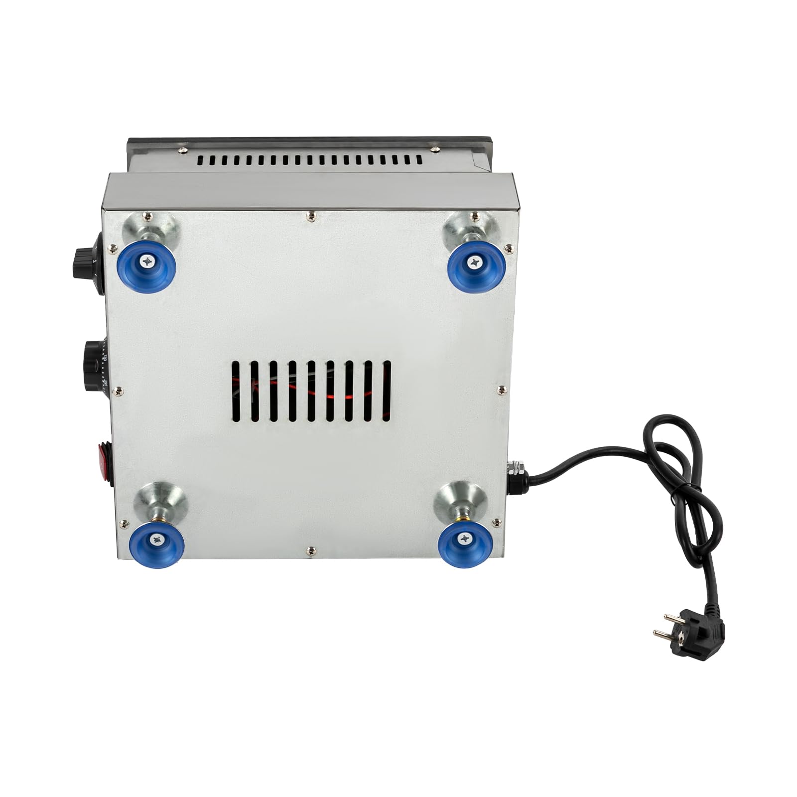Appareil a Gauffre, Commercial Four à Crêpes en Acier Inoxydable Avec 36 Rond Trous pour Muffins Crêpes Gaufres,Revêtement Antiadhésif,900W 220V