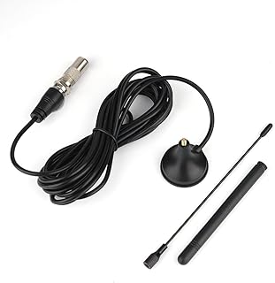 TV Antenna, High Gain Portable Indoor HD Antenna, Vertical Dual Antenna TV Antenna with Magnetic Base for ATSC/DVB-T/DVB-2/ISDB