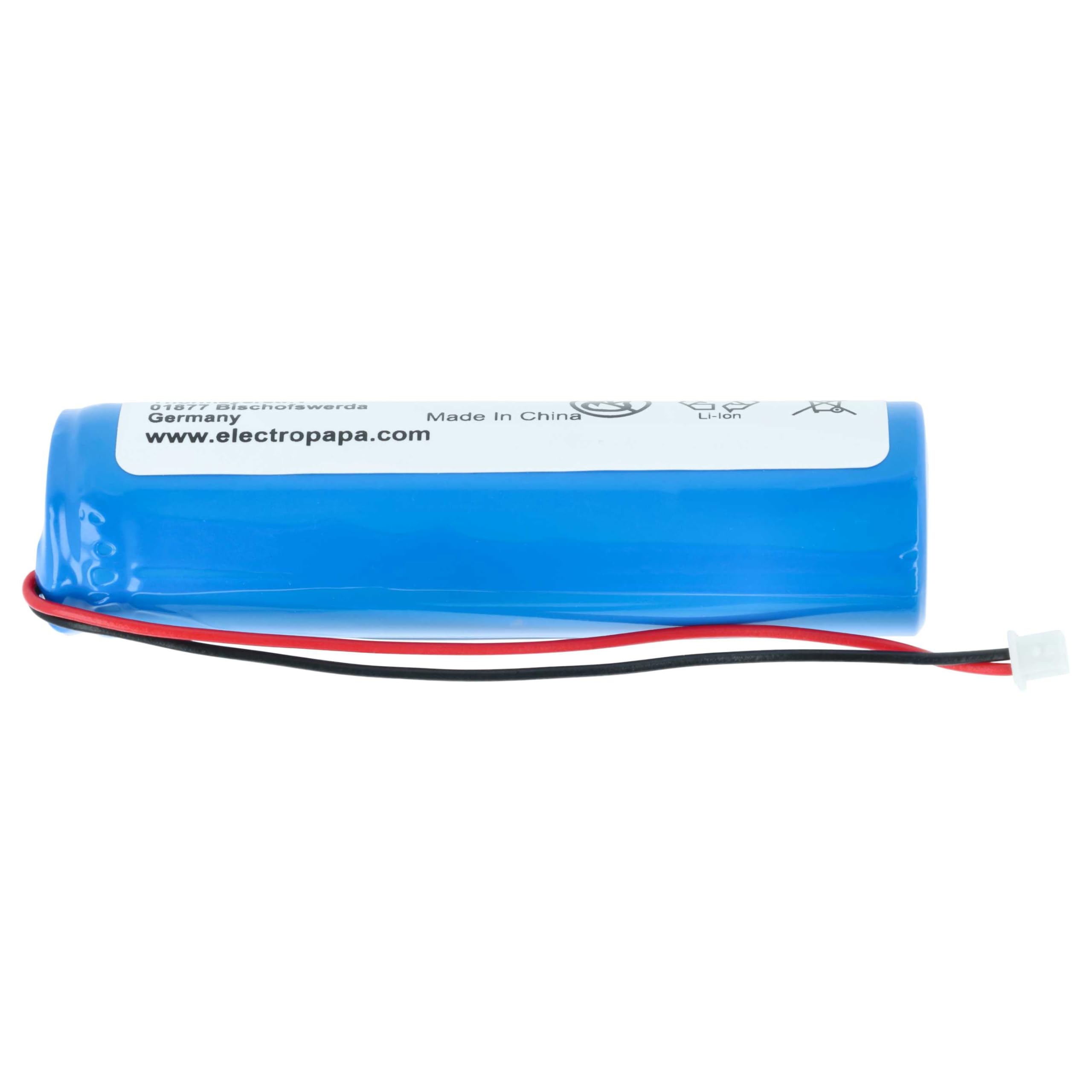 vhbw Akumulator kompatybilny z DJI Phantom 3 Standard Remote Controller dron Controller (3400 mAh, 3,7 V, litowo-jonowy)