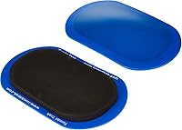 Tumbl Trak Conditioning Sliders for Gymnastics, Cheerleading, Dance - Smooth Carpet Gliders with Foam Top