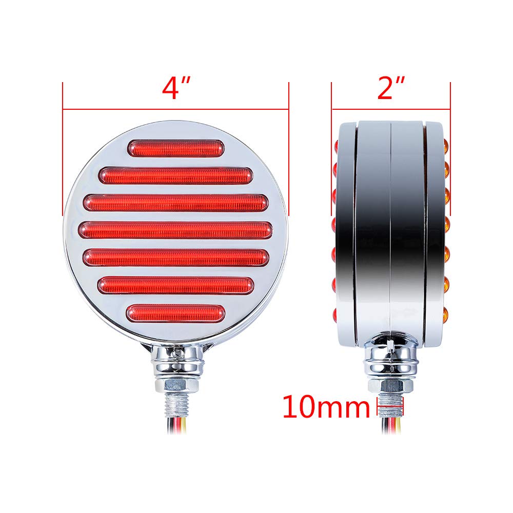 Astra Depot 2 Pair of Double Face Light 98 LED 4