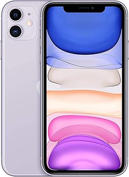 Apple iPhone 11 64GB Purple Unlocked Renewed 