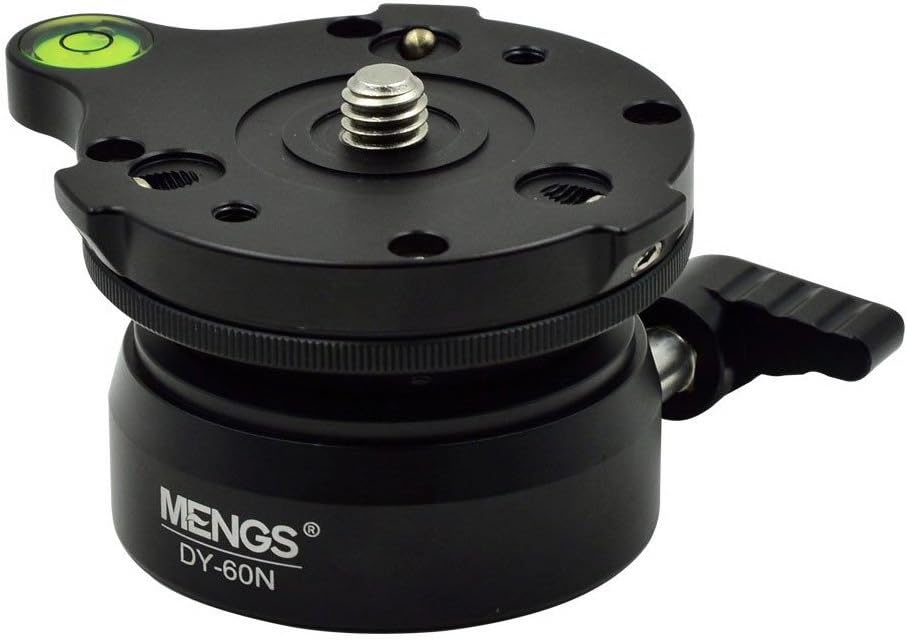 MENGS DY-60N Leveling Base Aluminum Alloy for Tripod Head and Tripod
