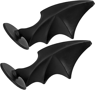 ADOCARN 1 Par De Acessórios Para Motocicleta Capacete De Motocicleta DIY Asas Malvadas Decoração Asas DIY Asas Cocar Acessórios De Asas DIY Asa Artesanato Asa Cocar Capacete Decoração