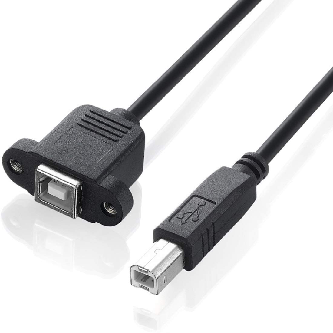 Amazon.com: Toptekits 1.6ft/0.5m Panel-Mount USB 2.0 B Female to B