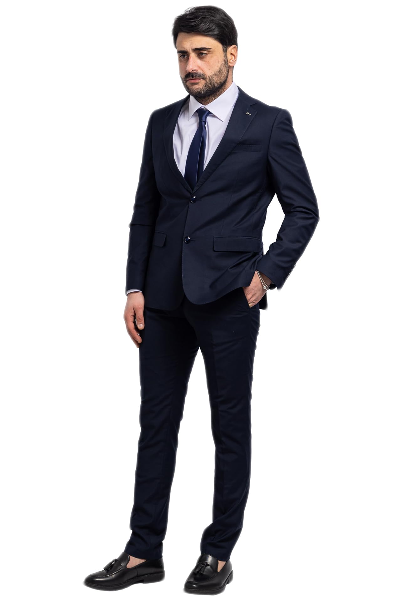 Abito Uomo Matrimonio Primavera Estate Vestito Completo Cerimonia Elegante VEQUE