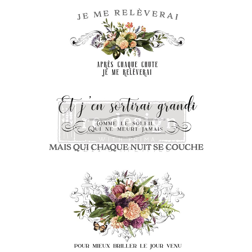 Prima Marketing Beautiful Sunshine Redesign Decor Transfers,