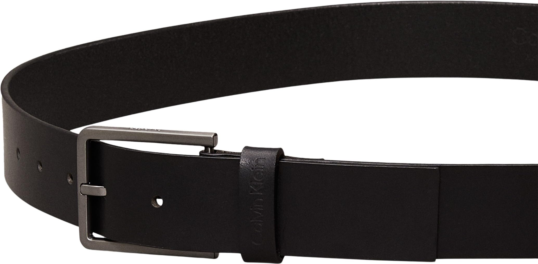Calvin Klein Uomo Cintura 3.5 cm Essential Belt Cintura in Pelle