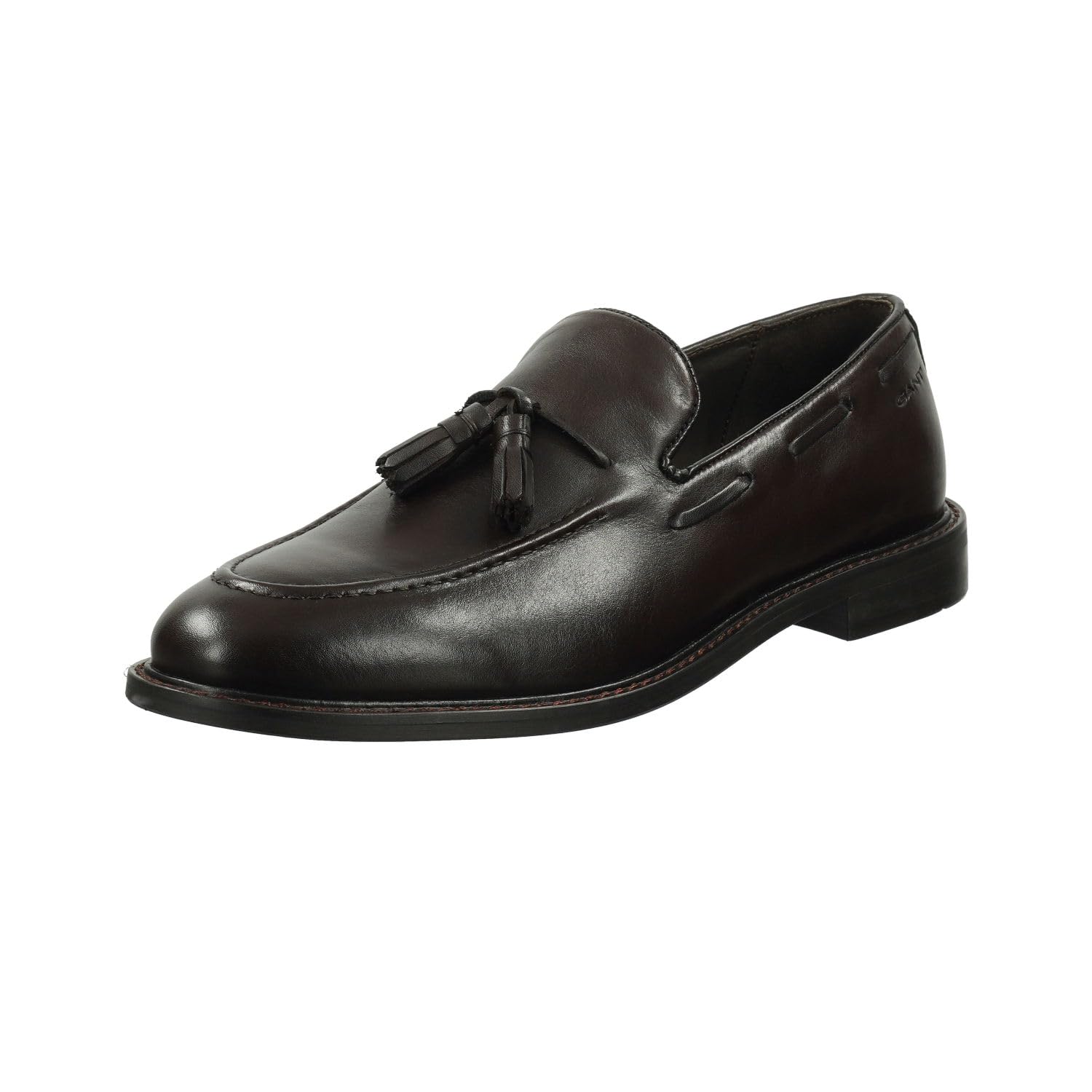 Gant Men's Brown Lozham Leather Loafers (46) Dark