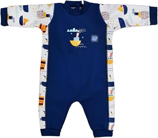 Splash About Warm in One Baby Wetsuit, Tug Boats, 12-24 Months Price In India