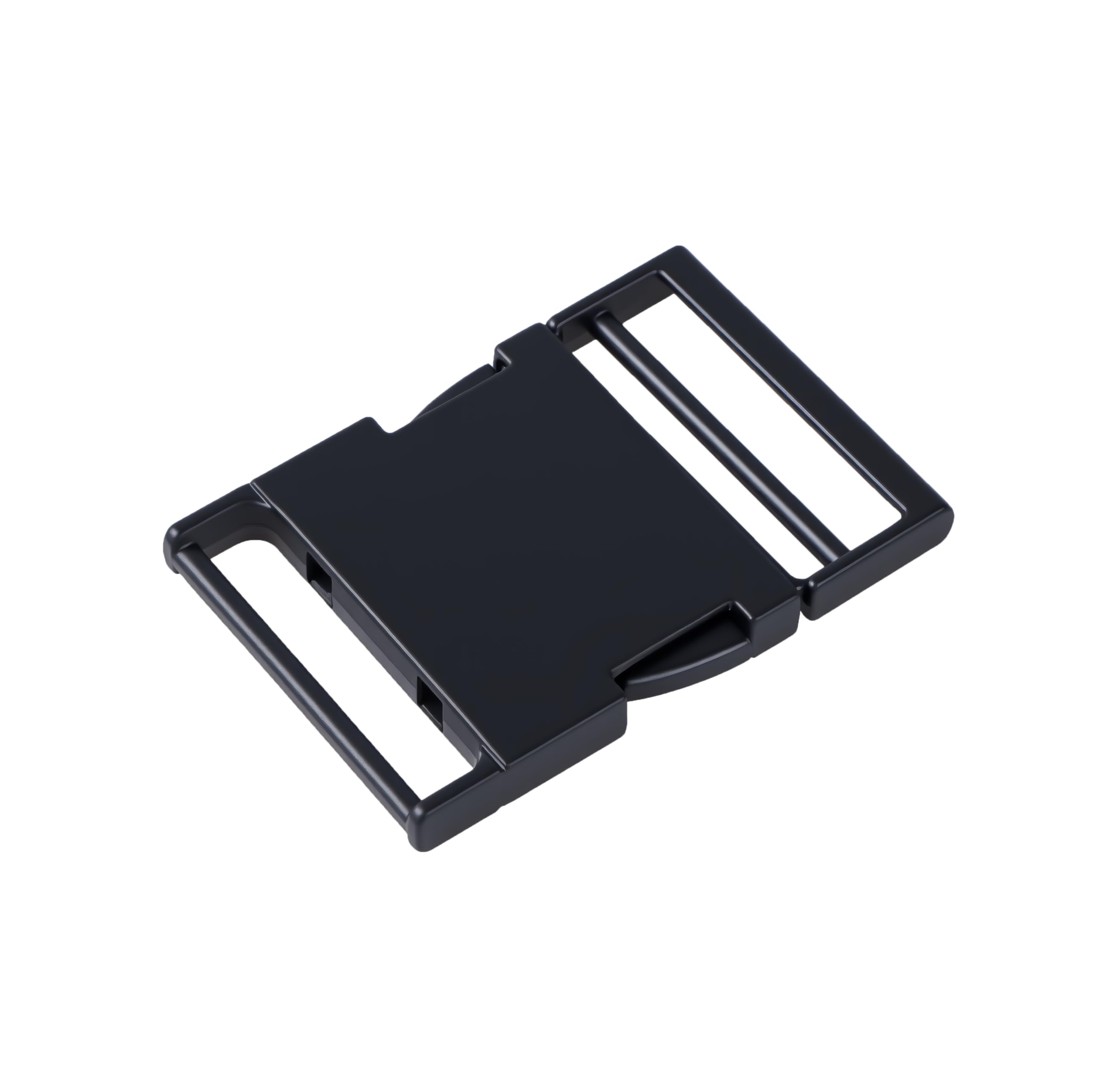 SLAMZO 2 Pcs/4 Pcs Metal Buckle for Backpacks, Belts, Waist Bags, Dog Collars,Durable Adjustable Side Release Buckle,Black