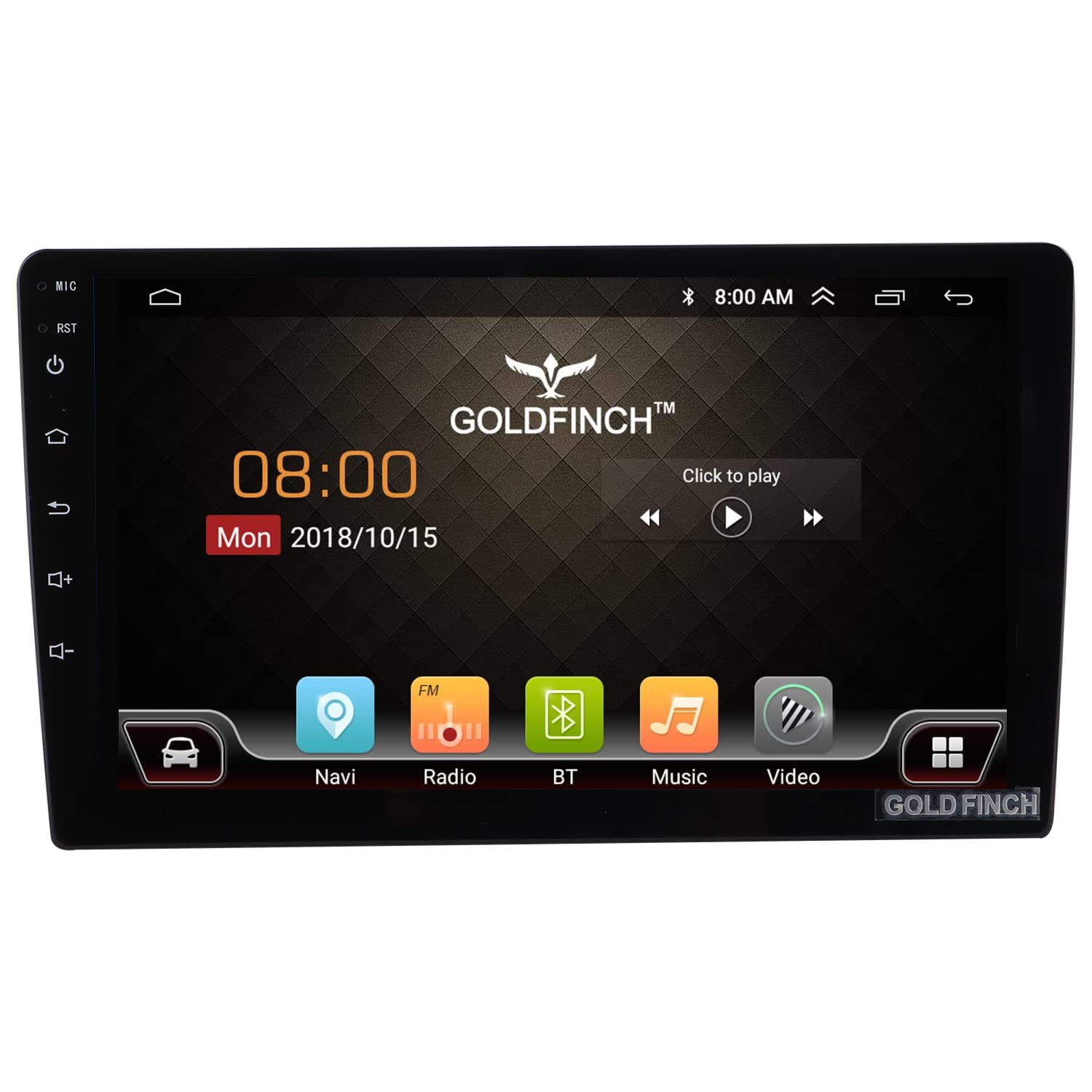 Goldfinch Audio 10 inch Full Touch Screen Android Car Stereo with GPS, Bluetooth, Wi-Fi, Navigation, Reverse Camera Support, Mirror Link-image-49
