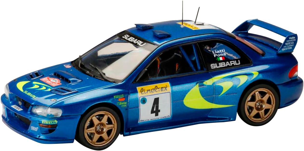 Hobby Japan HJR43 1/43 Subaru Impreza Monte Carlo 1998#4 Finished Product HJR431003B