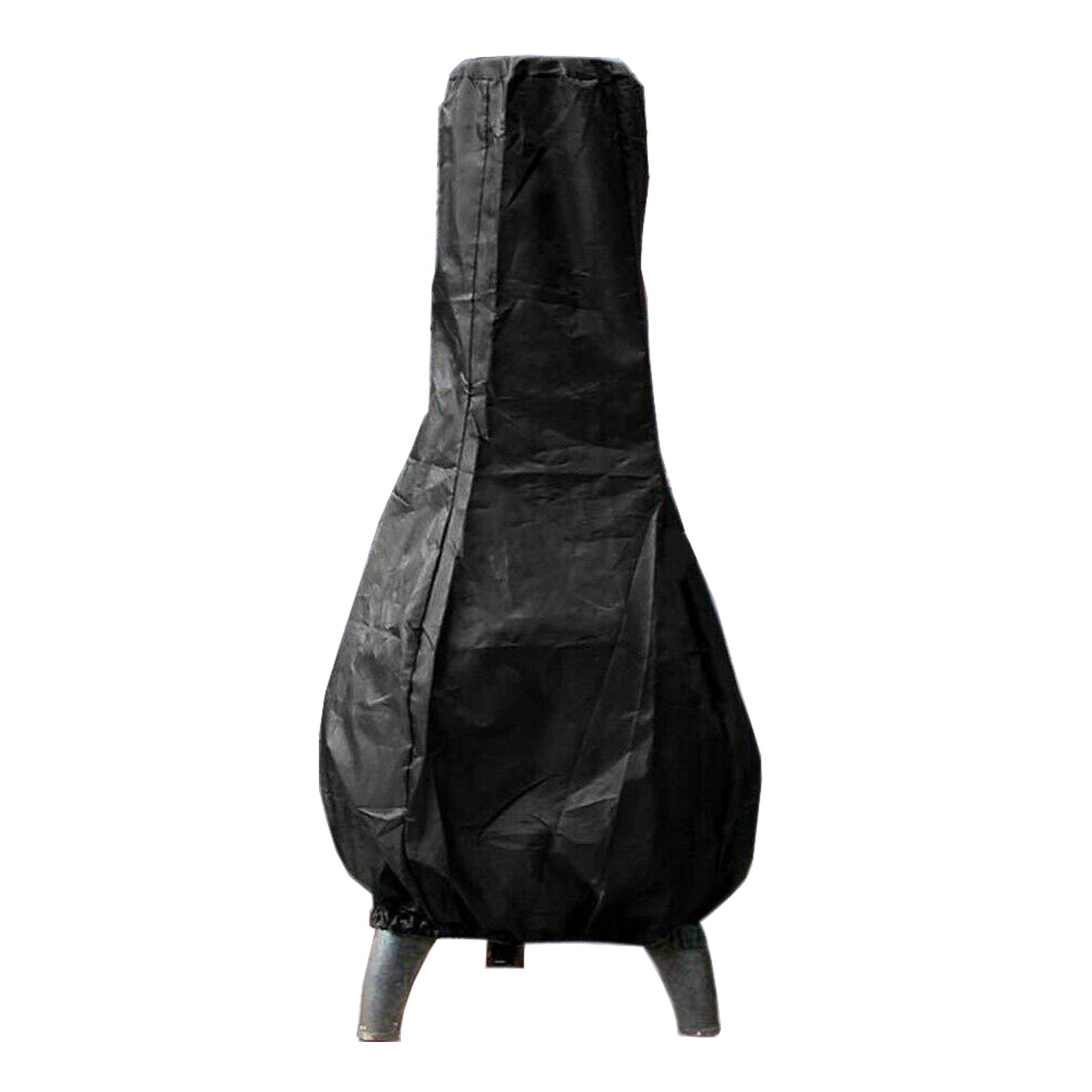 Funda para Chimenea Impermeable Resistente 210D Oxford Jardín Patio Registro Quemador Cubierta