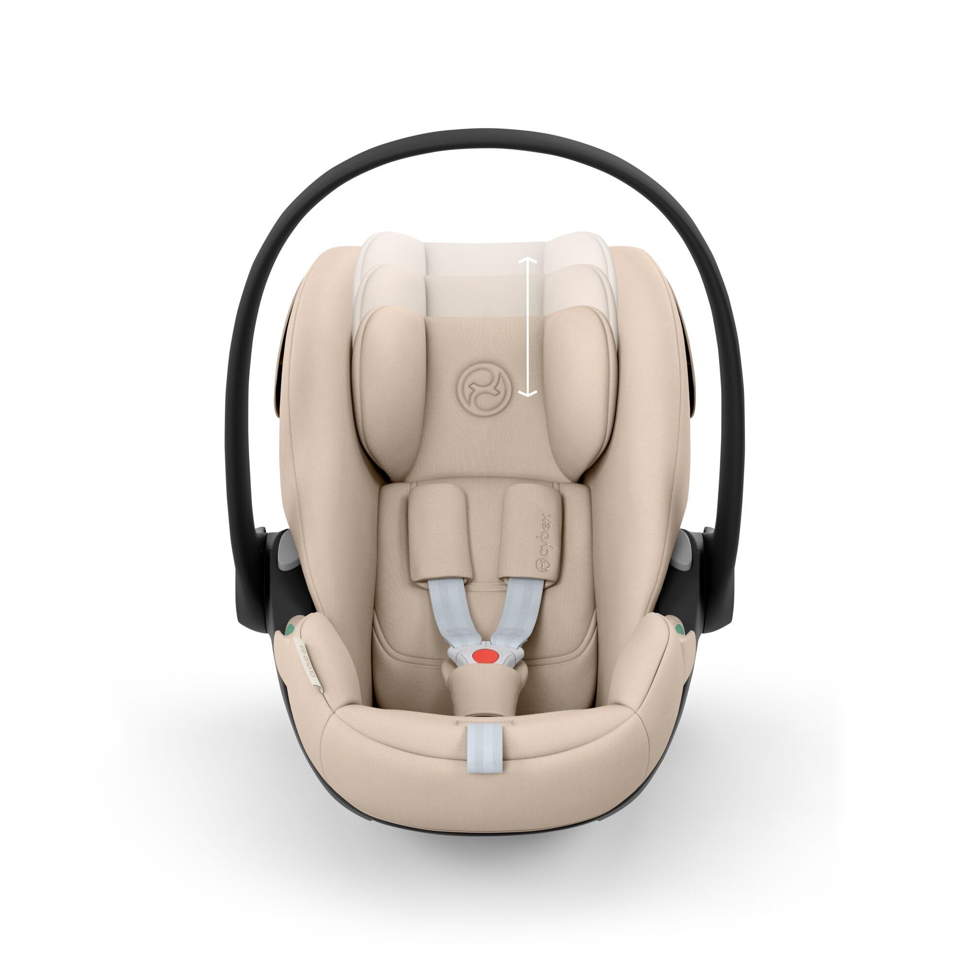 CYBEX Gold Fotelik dziecięcy Cloud G3, Od urodzenia do ok. 24 miesięcy, Dla dzieci od 40 cm do 87 cm, Maks. 13 kg, Funkcja obrotu o 180°, Z wkładką dla noworodka, Almond Beige
