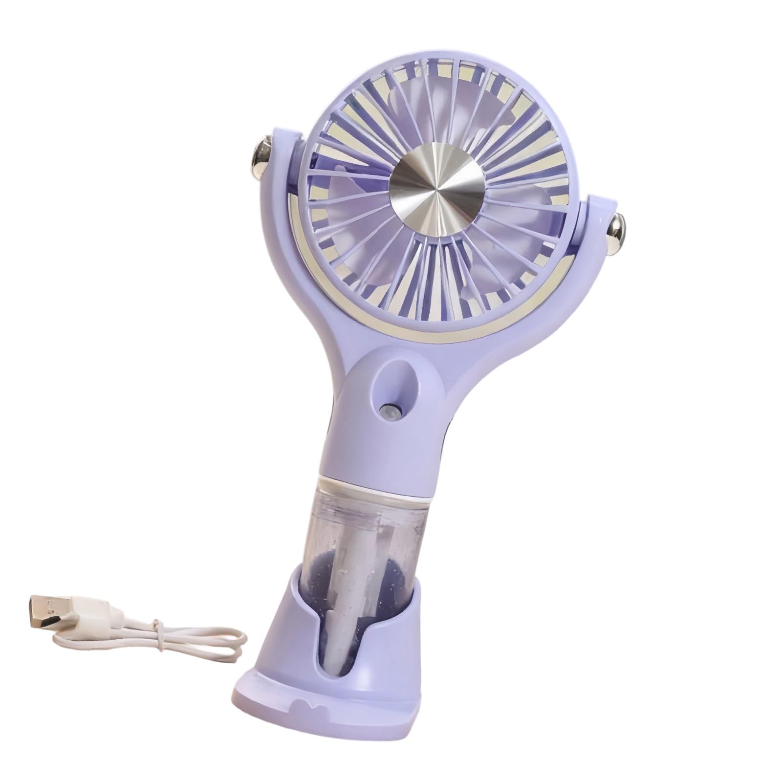 Oxxggkao Portable Handheld Mist Fan Rechargeable Small Personal Fan Cooling Tool for Travel, Makeup, Outdoor, Indoor Enduring Rechargeable Cooling