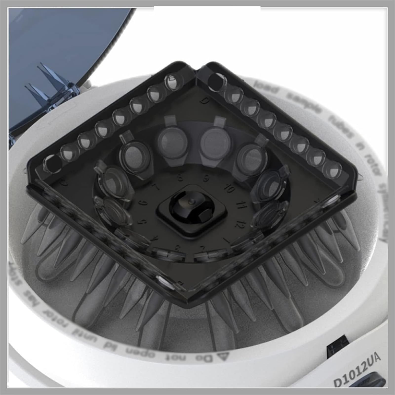 Centrifugeuse De Laboratoire Numérique LCD, Double Verrouillage De Porte, Faible Bruit, 5 000 À 7 000 TR/Min, avec Minuterie (30 S À 20 Min) Et Contrôle De Vitesse,D1012U